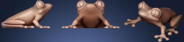 3D модель Древесная лягушка (STL)